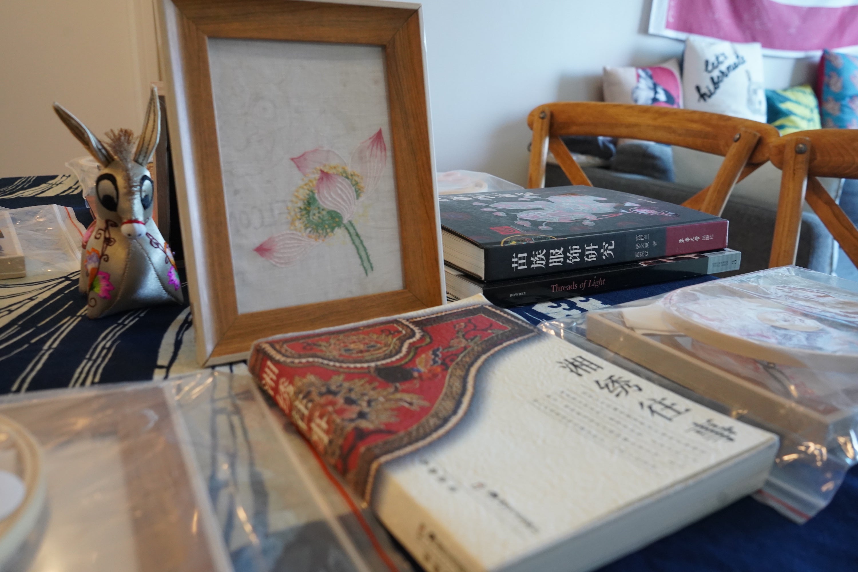 In-person Silk Embroidery Workshop - Lotus Kit