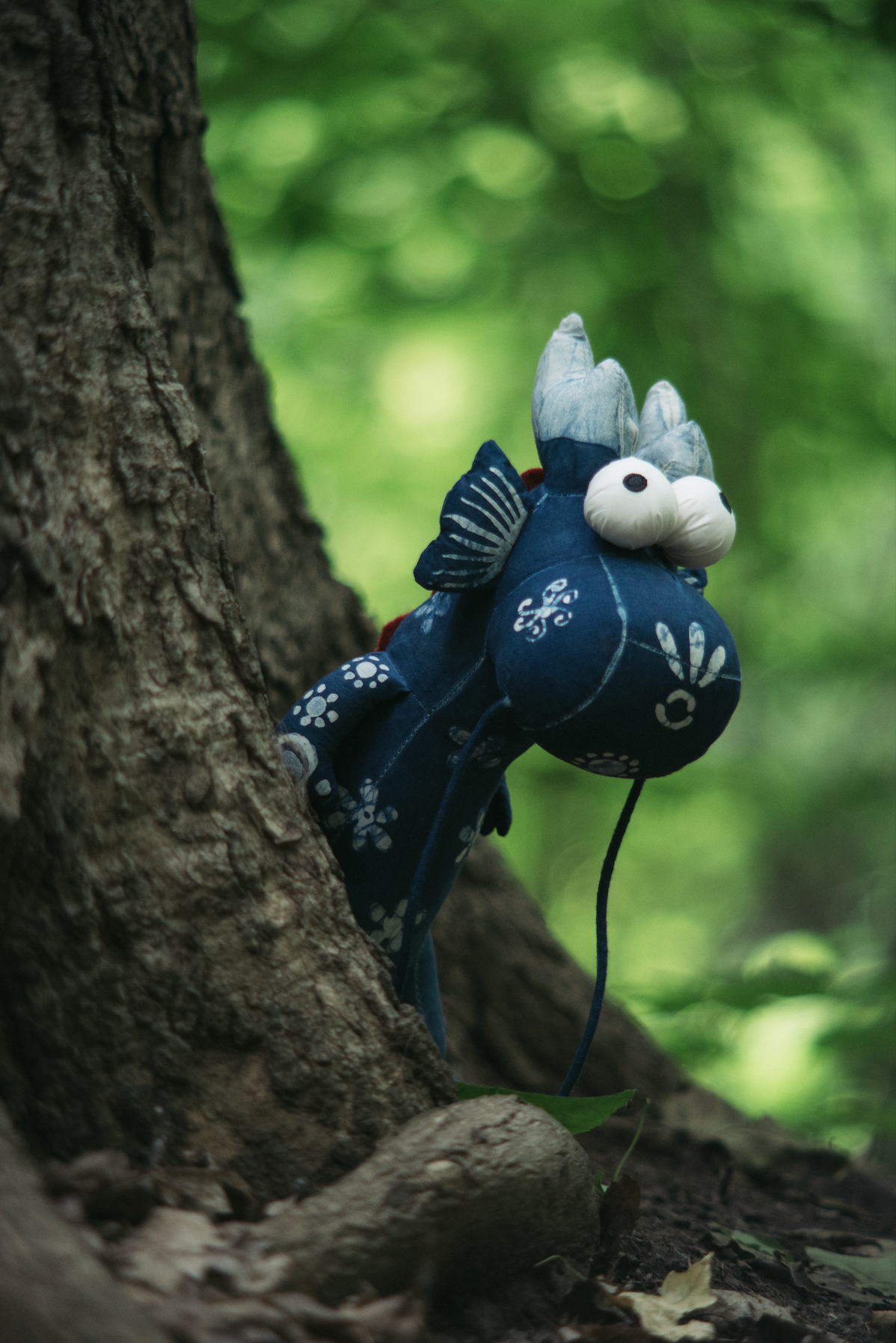 Hand-painted Batik Dolls – Snake & Dragon Edition