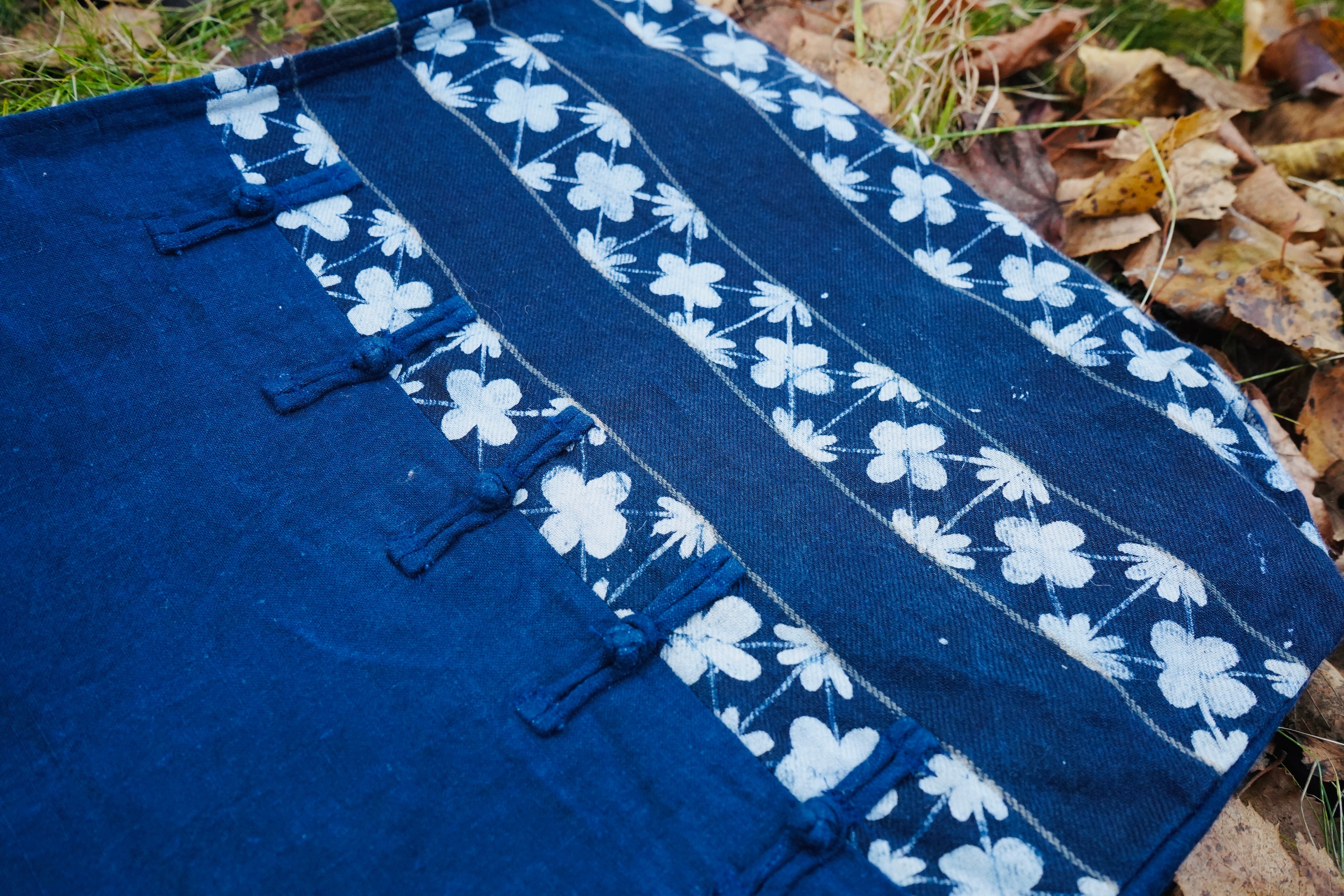 Chinese Knot Batik Tote
