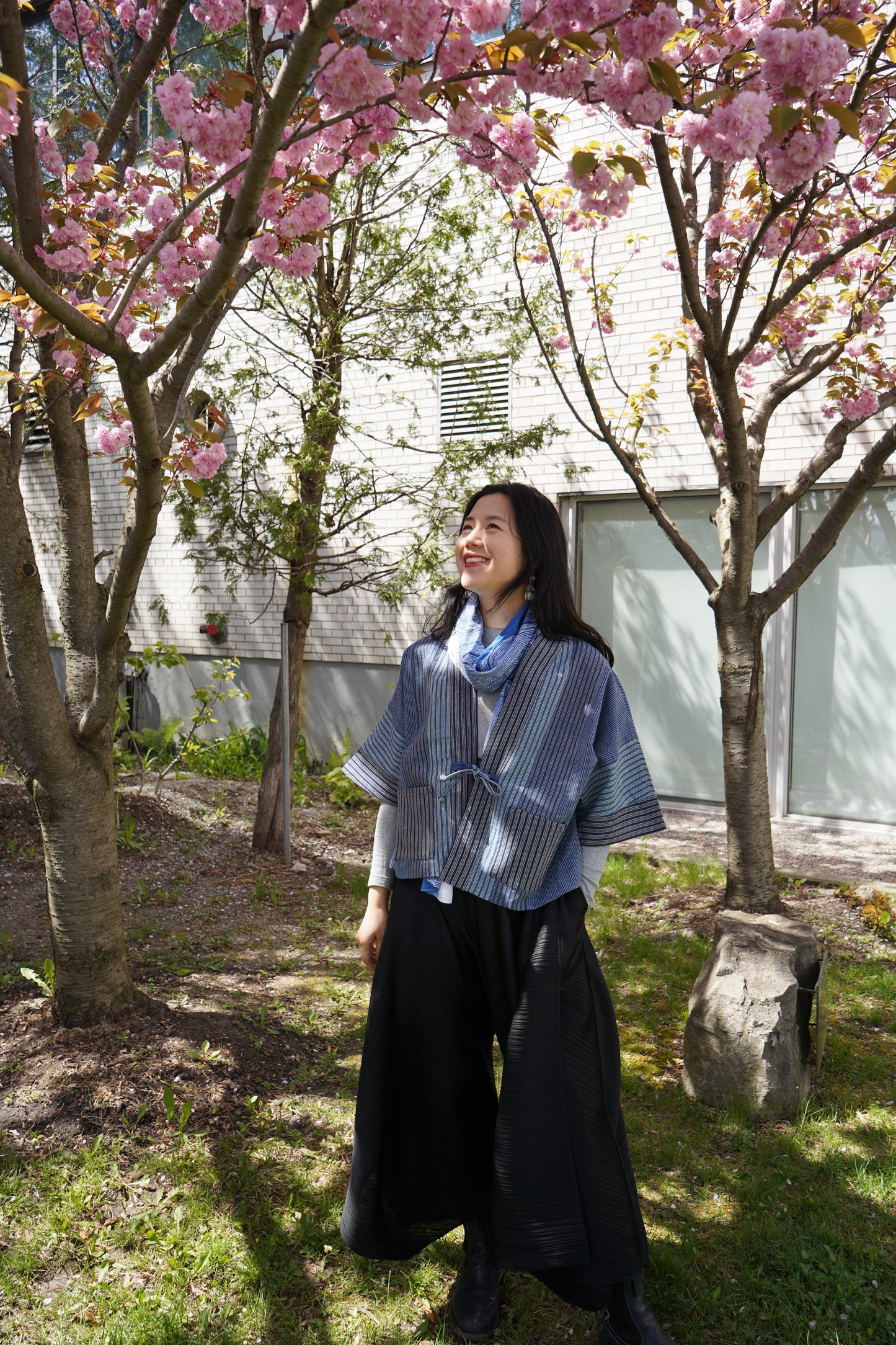 Indigo Handwoven Jacket