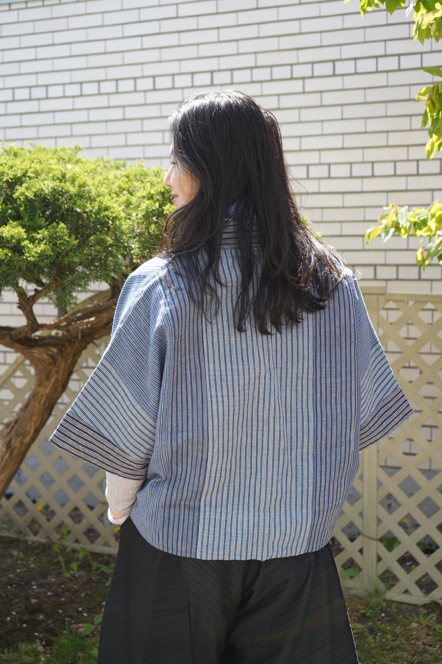 Indigo Handwoven Jacket