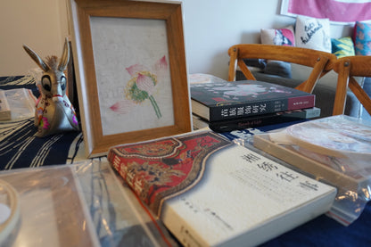 In-person Silk Embroidery Workshop - Lotus Kit