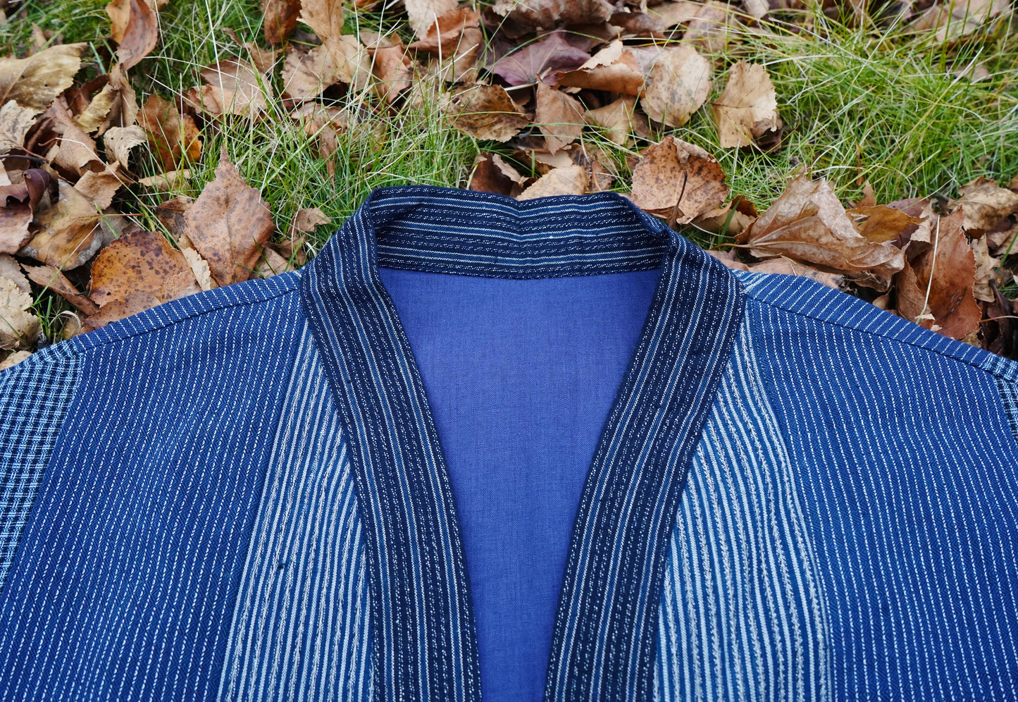 Indigo Handwoven Jacket 