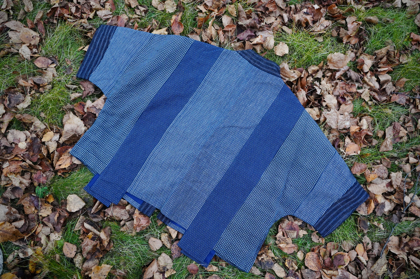 Indigo Handwoven Jacket 