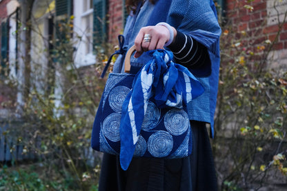 Silk Square Batik Scarf